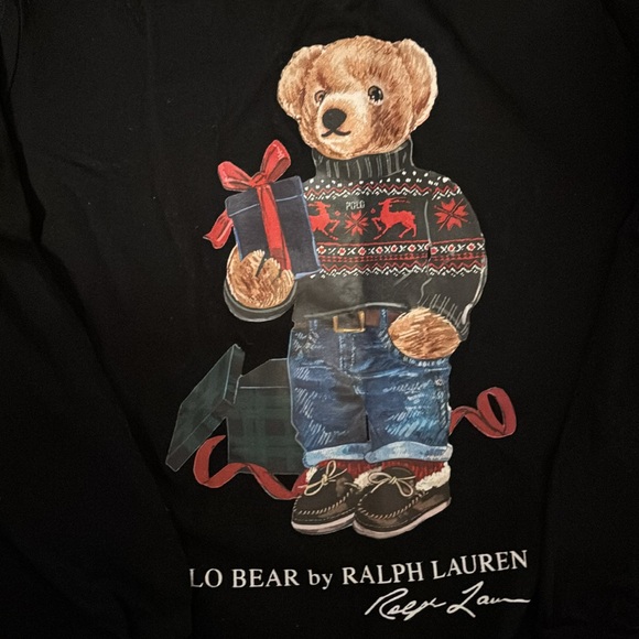 Polo Ralph Lauren - holiday bear long sleeve - Picture 2 of 3